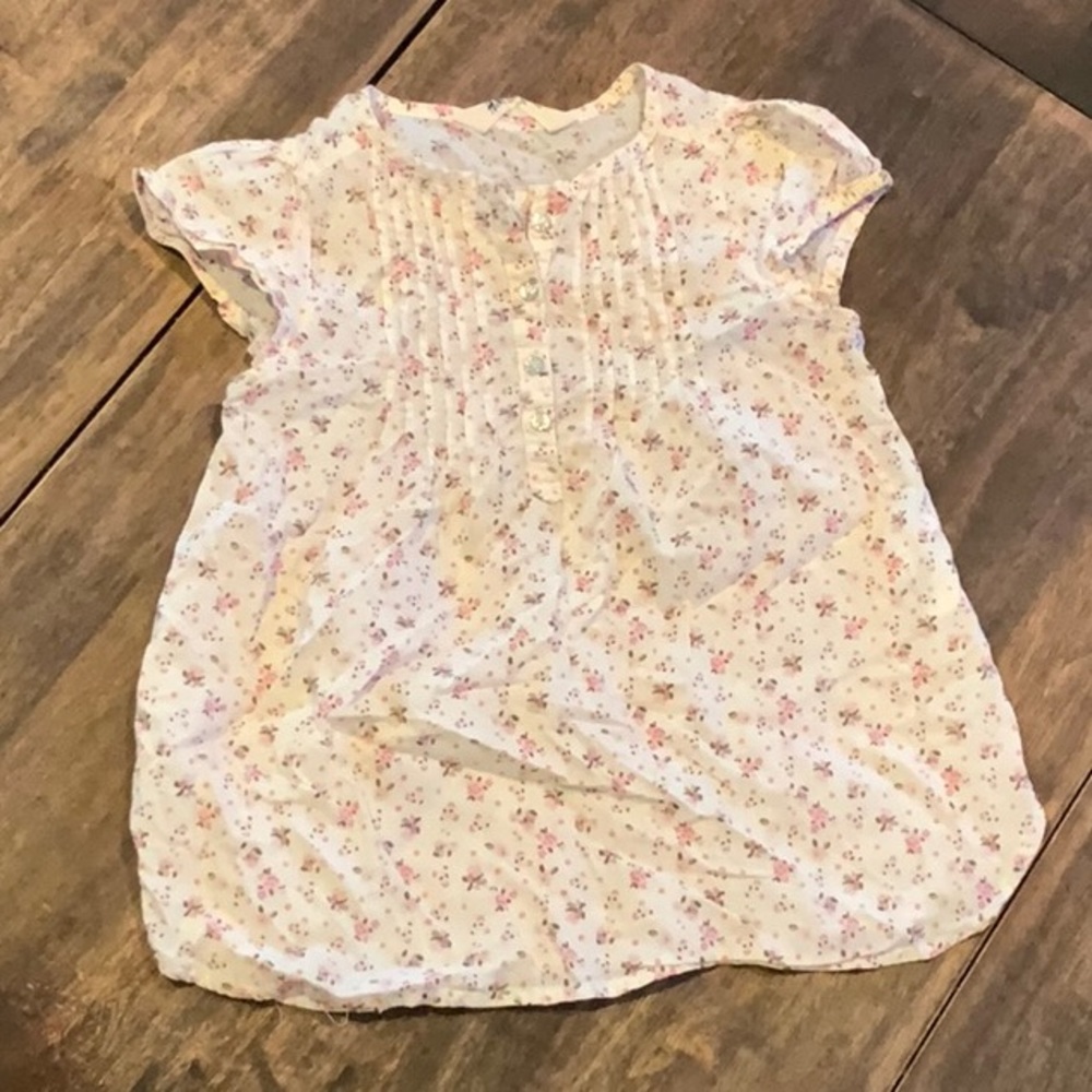 Girls Floral Blouse